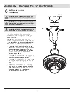 Preview for 12 page of HOMEDEPOT TRICE Use And Care Manual