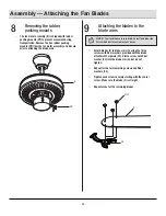 Preview for 14 page of HOMEDEPOT TRICE Use And Care Manual