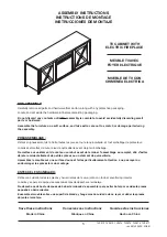 HOMEDEPOT TV0672 Assembly Instructions Manual предпросмотр