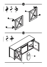 Предварительный просмотр 12 страницы HOMEDEPOT TV0672 Assembly Instructions Manual