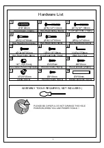 Preview for 4 page of HOMEDEPOT WF191017 Assembly Instructions Manual