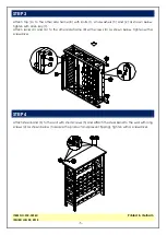 Предварительный просмотр 5 страницы HOMEDEPOT WR-3036X Assembly Instructions