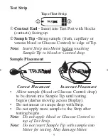 Preview for 11 page of HOMEDIAGNOSTICS TRUE2go Owner'S Booklet