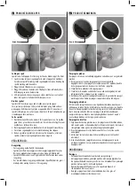 Preview for 5 page of HoMedics Beauty attach&glow Instructions For Use Manual