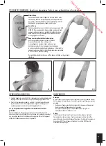 Preview for 7 page of HoMedics 3D SHIATSU DELUXE Manual