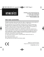 Preview for 4 page of HoMedics Acu-Node Mini Instruction Manual