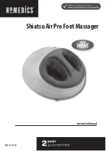 Preview for 1 page of HoMedics Air Pro FMS-350H-EU User Manual