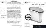 Preview for 1 page of HoMedics AP-25 Instruction Manual And  Warranty Information