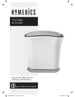 HoMedics AP25AU Instruction Manual preview