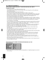 Предварительный просмотр 22 страницы HoMedics AR-NC02-EU Instruction Manual