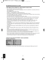 Предварительный просмотр 112 страницы HoMedics AR-NC02-GB Instruction Manual