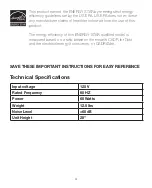 Preview for 4 page of HoMedics AR-OTSC Instruction Manual And  Warranty Information