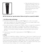 Preview for 8 page of HoMedics AR-OTSC Instruction Manual And  Warranty Information