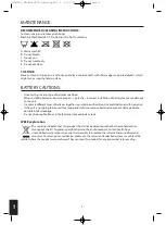 Preview for 4 page of HoMedics BA-C200 Instruction Manual