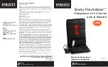 Preview for 5 page of HoMedics Back Revitalizer VC-151 Instruction Manual And  Warranty Information