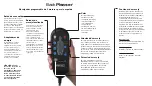 Предварительный просмотр 8 страницы HoMedics BackPleaser LSS-5H Instruction Manual And  Warranty Information