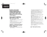 Preview for 2 page of HoMedics BK-10MH Instruction Manual And  Warranty Information