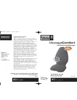 HoMedics BK-2500 Instruction Manual And  Warranty Information preview