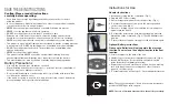 Preview for 3 page of HoMedics BKL-100 Instruction Manual And  Warranty Information