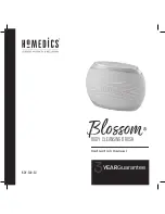 HoMedics Blossom BDY-300-EU Instruction Manual preview