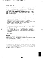 Preview for 9 page of HoMedics BMSC-2000H-EU Instructional Manual