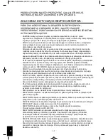 Предварительный просмотр 42 страницы HoMedics BMSC-2000H-EU Instructional Manual