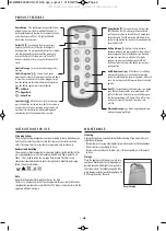 Preview for 3 page of HoMedics BMSC-5000-EUX Instruction Manual