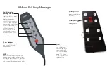 Preview for 4 page of HoMedics Body Revitalizer VM-180 Instruction Manual And  Warranty Information