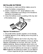 Preview for 13 page of HoMedics BP-A11-02CA Instruction Manual And  Warranty Information