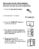 Preview for 24 page of HoMedics BP-A11-02CA Instruction Manual And  Warranty Information