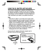 Preview for 13 page of HoMedics BPA-060 Manual