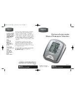 Предварительный просмотр 1 страницы HoMedics BPA-101 Manual