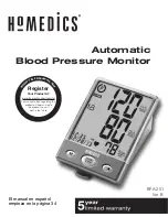 HoMedics BPA-201 Instruction Manual предпросмотр