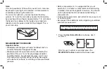 Preview for 11 page of HoMedics BPA-260-CBL Manual