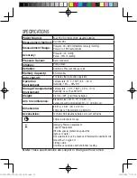 Предварительный просмотр 28 страницы HoMedics BPA-730-CA Instruction Manual And  Warranty Information