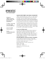 Предварительный просмотр 71 страницы HoMedics BPA-740-CA Instruction Manual