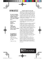 Предварительный просмотр 57 страницы HoMedics BPW-040 User Manual