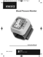 Предварительный просмотр 1 страницы HoMedics BPW-1000-EU Instruction Manual