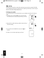 Предварительный просмотр 12 страницы HoMedics BPW-1000-EU Instruction Manual