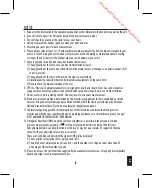 Предварительный просмотр 5 страницы HoMedics BPW-1005-EU Instruction Manual