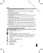 Предварительный просмотр 57 страницы HoMedics BPW-1005-EU Instruction Manual