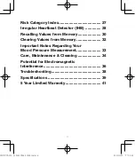 Preview for 4 page of HoMedics BPW-201 Ver. B Manual