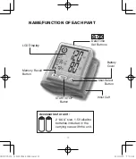 Preview for 12 page of HoMedics BPW-201 Ver. B Manual