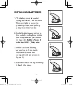 Preview for 15 page of HoMedics BPW-201 Ver. B Manual