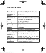 Preview for 39 page of HoMedics BPW-201 Ver. B Manual