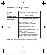 Preview for 40 page of HoMedics BPW-201 Ver. B Manual