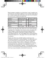 Preview for 7 page of HoMedics BPW-710-CA Instruction Manual And  Warranty Information