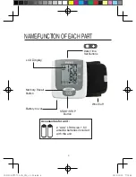 Preview for 9 page of HoMedics BPW-710-CA Instruction Manual And  Warranty Information