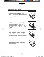 Preview for 12 page of HoMedics BPW-710-CA Instruction Manual And  Warranty Information