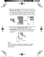 Preview for 18 page of HoMedics BPW-710-CA Instruction Manual And  Warranty Information